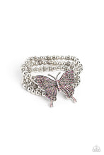 Load image into Gallery viewer, Paparazzi First WINGS First - Pink Bracelet
