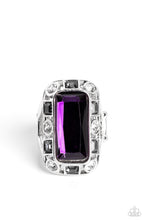 Load image into Gallery viewer, Paparazzi Radiant Rhinestones - Purple Ring
