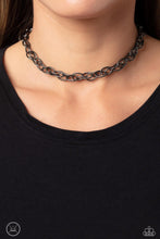 Load image into Gallery viewer, Paparazzi If I Only Had a CHAIN - Black Necklace (Choker)
