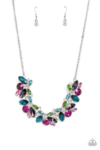 Paparazzi Crowning Collection Necklace - Multi (2023 EmpowerMe Pink Exclusive)
