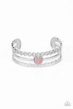 Load image into Gallery viewer, Paparazzi You Win My Heart Bracelet - Pink
