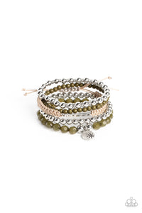 Paparazzi Offshore Outing  Bracelet - Green