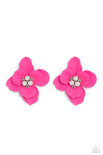 Load image into Gallery viewer, Paparazzi Jovial Jasmine Earrings - Pink (2023 March Madness)

