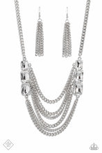 Load image into Gallery viewer, Paparazzi Come CHAIN or Shine Necklace - White (2023 March Fashion Fix)
