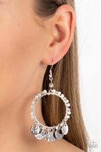 Load image into Gallery viewer, Paparazzi Bohemian Beach Blast - White Earrings
