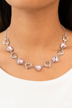 Load image into Gallery viewer, Paparazzi Contemporary Cupid Necklace - Pink
