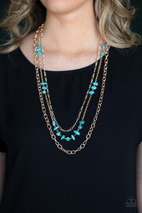 Paparazzi Artisanal Abundance - Gold Necklace