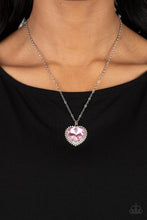 Load image into Gallery viewer, Paparazzi Sweethearts Stroll Necklace - Pink
