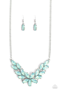 Paparazzi Ethereal Efflorescence - Green Necklace