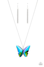 Load image into Gallery viewer, The Social Butterfly Effect - Blue Necklace
