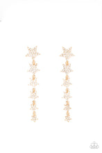 Load image into Gallery viewer, Paparazzi Americana Attitude Earrings - Gold
