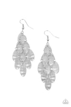 Load image into Gallery viewer, Paparazzi Cross It Off My List - Silver Earrings
