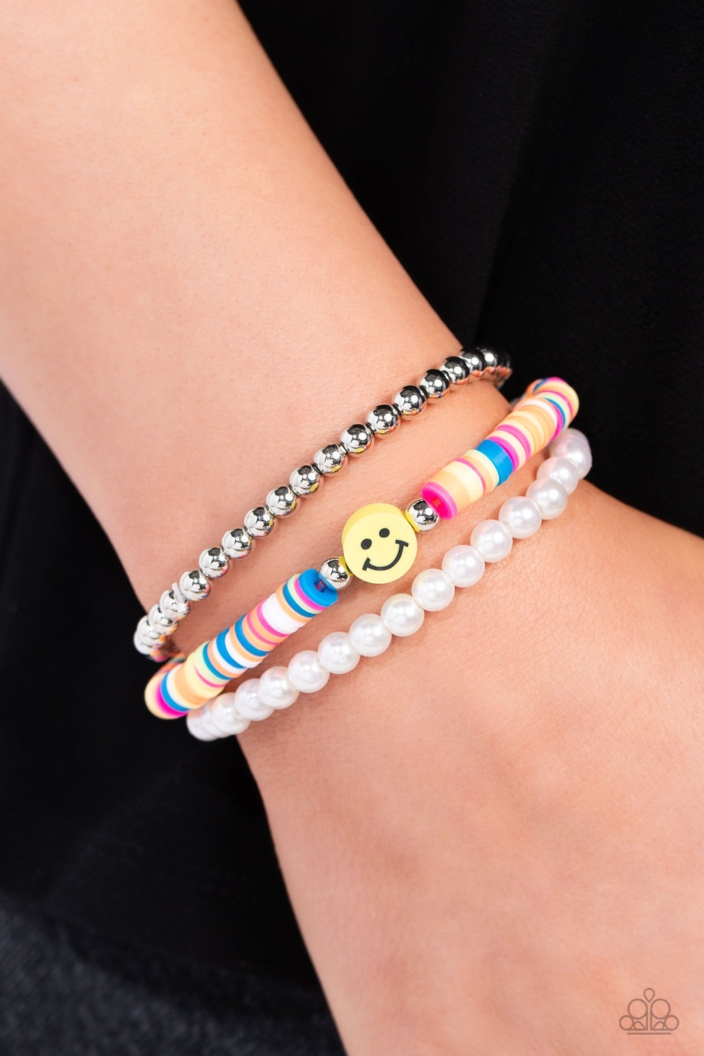 Paparazzi Run a SMILE - Multi Bracelet