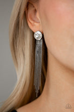 Load image into Gallery viewer, Paparazzi Level Up - Black Earrings
