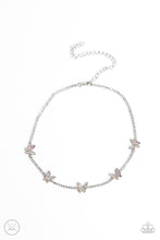 Load image into Gallery viewer, Paparazzi Fluttering Fanatic Necklace - Multi (2023 Empower Me Pink Exclusive)
