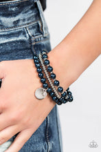 Load image into Gallery viewer, Paparazzi Pearly Professional - Blue Bracelet
