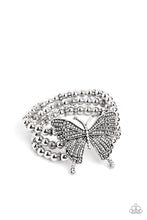 Load image into Gallery viewer, Paparazzi First WINGS First Bracelet - White (2023 EmpowerMe Pink Exclusive)
