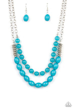 Load image into Gallery viewer, Paparazzi Venetian Voyage - Blue Necklace
