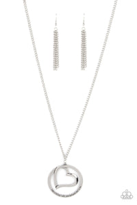 Paparazzi Positively Perfect - Silver Necklace