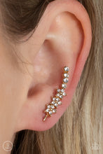 Load image into Gallery viewer, Paparazzi  Flowery Finale Ear Crawler Earrings - Gold
