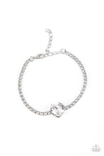 Load image into Gallery viewer, Paparazzi Bedazzled Beauty Bracelet - White
