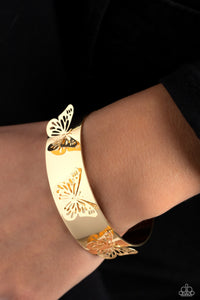 Paparazzi Magical Mariposas Bracelet - Gold