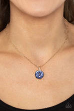 Load image into Gallery viewer, Paparazzi Moon Magic Necklace - Blue
