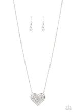 Load image into Gallery viewer, Paparazzi Spellbinding Sweetheart Necklace - White
