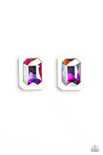 Load image into Gallery viewer, Paparazzi Edgy Emeralds Earrings - Multi

