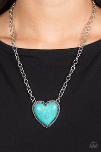 Paparazzi Authentic Admirer Necklace - Blue