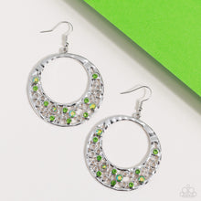 Load image into Gallery viewer, Paparazzi Enchanted Effervescence Earrings - Green
