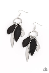 Paparazzi Primal Palette Earrings - Black