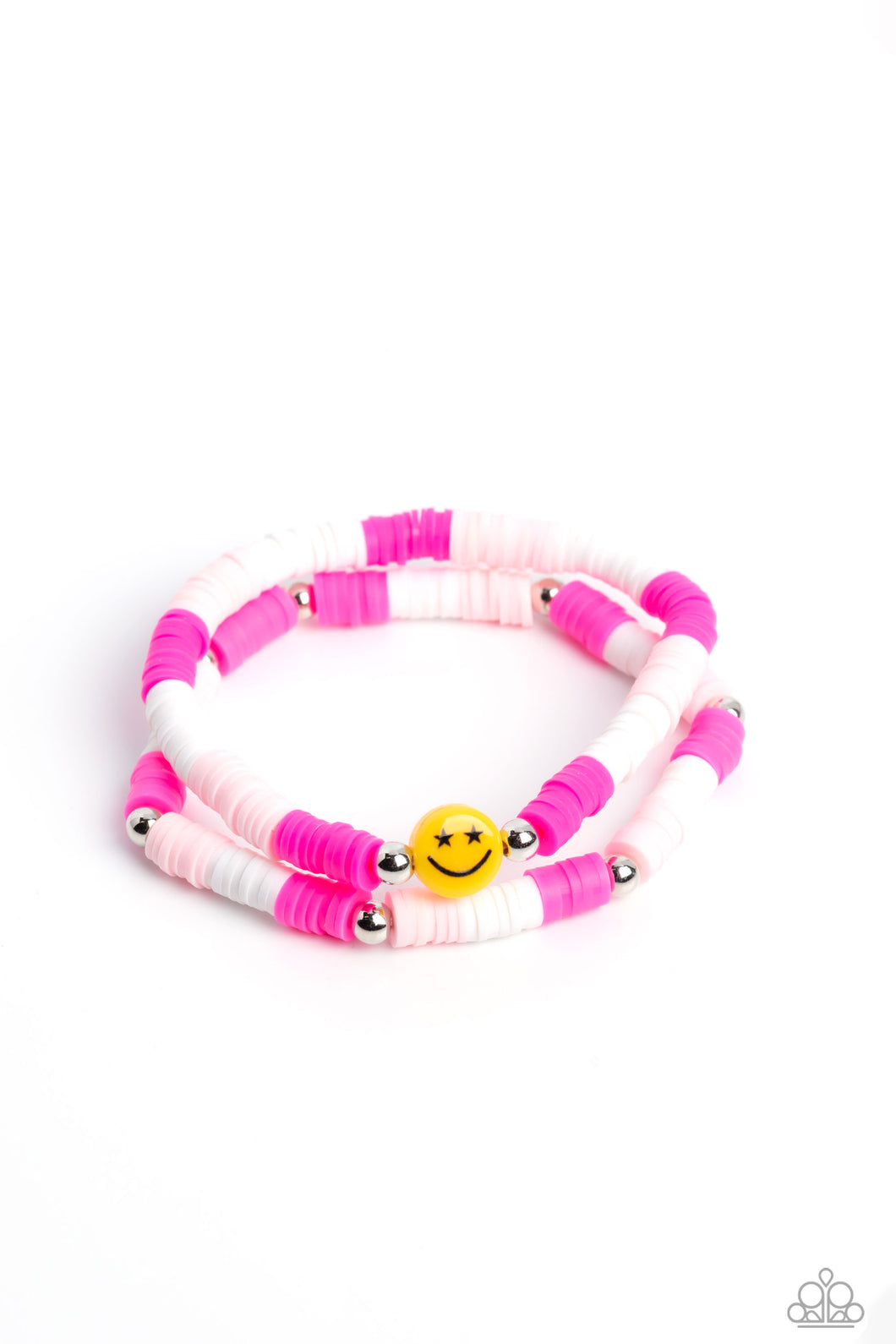 Paparazzi In SMILE Bracelet - Pink