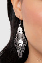 Load image into Gallery viewer, Paparazzi Cross It Off My List - Silver Earrings
