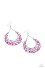 Load image into Gallery viewer, Paparazzi Bubbly Bling - Purple Earrings
