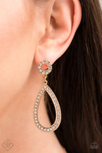 Load image into Gallery viewer, Paparazzi Regal Revival - Gold Earrings
