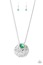 Load image into Gallery viewer, Paparazzi Lush Lattice Necklace - Green 
