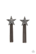 Load image into Gallery viewer, Paparazzi Superstar Solo Earrings - Black
