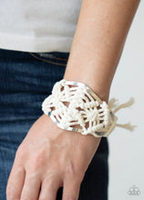 Load image into Gallery viewer, Macrame Mode Cuff Bracelet
