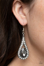 Load image into Gallery viewer, Paparazzi A-Lister Attitude Earrings - Silver
