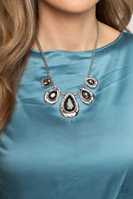 Load image into Gallery viewer, Paparazzi Formally Forged Necklace - Silver
