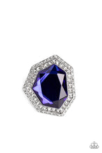 Load image into Gallery viewer, Paparazzi Smoldering Sass Ring - Blue
