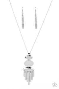 Paparazzi After the ARTIFACT Necklace - Silver