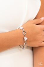Load image into Gallery viewer, Paparazzi Sentimental Sweethearts Bracelet - Pink
