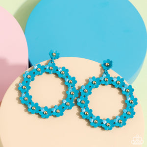 Paparazzi Daisy Meadows Earrings - Blue