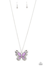 Load image into Gallery viewer, Paparazzi Wings Of Whimsy - Purple Necklace
