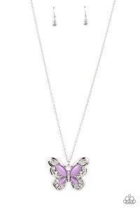 Paparazzi Wings Of Whimsy - Purple Necklace