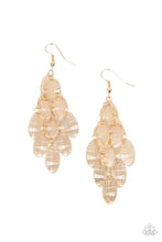 Load image into Gallery viewer, Paparazzi Cross It Off My List Earrings - Gold
