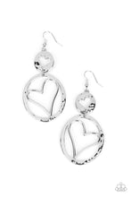 Load image into Gallery viewer, Paparazzi  Enchanting Echo Earrings - Silver
