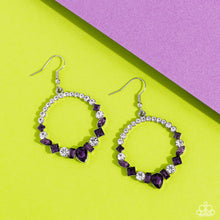 Load image into Gallery viewer, Paparazzi Revolutionary Refinement Earrings - Purple
